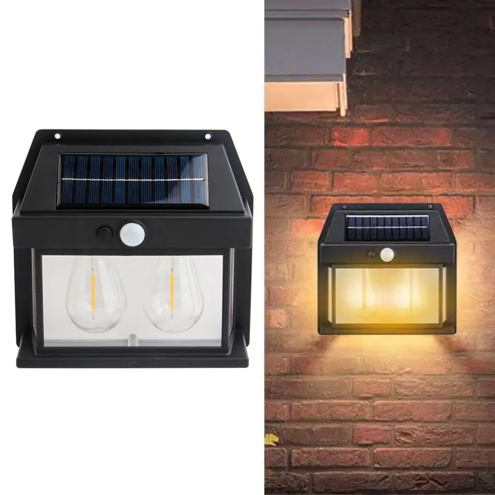 24Watt Güneş Enerjili Solar Dekoratif Duvar Apliği