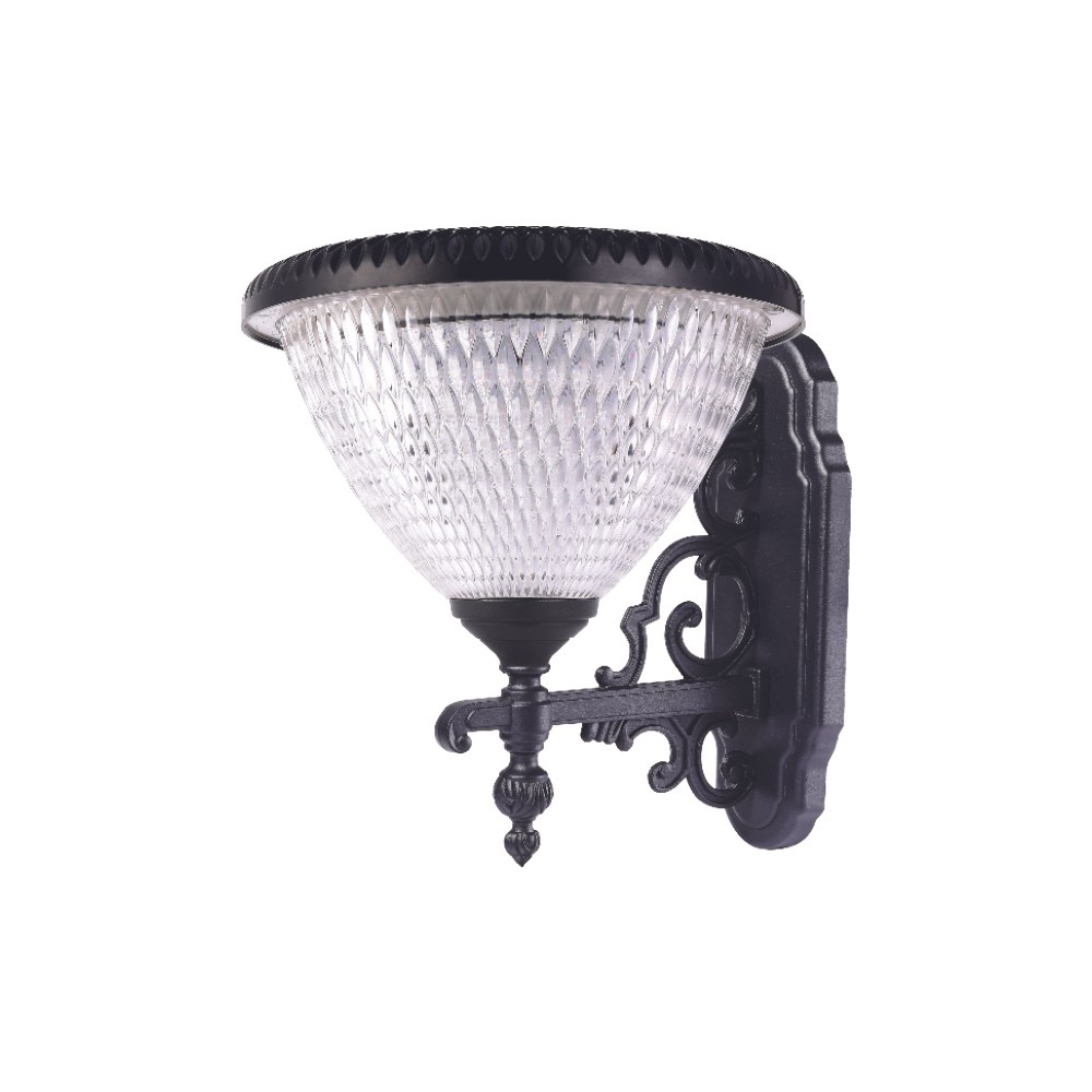 100W Alüminyum Solar Duvar Apliği Bahçe Armatürü FL-3165