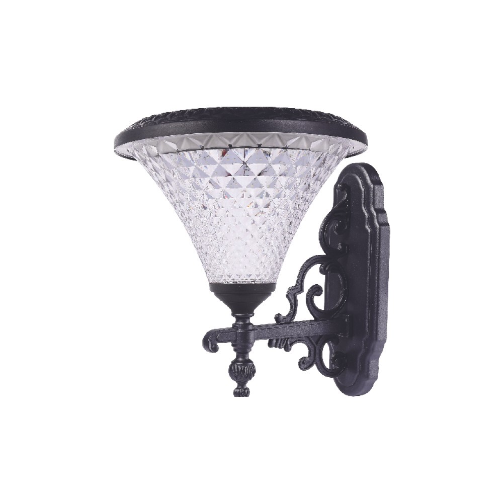 100W Alüminyum Solar Duvar Apliği Bahçe Armatürü FL-3164