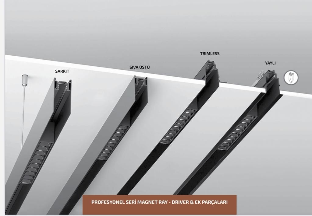 3 Metre Sıva Üstü Magnet Ray FL-5533