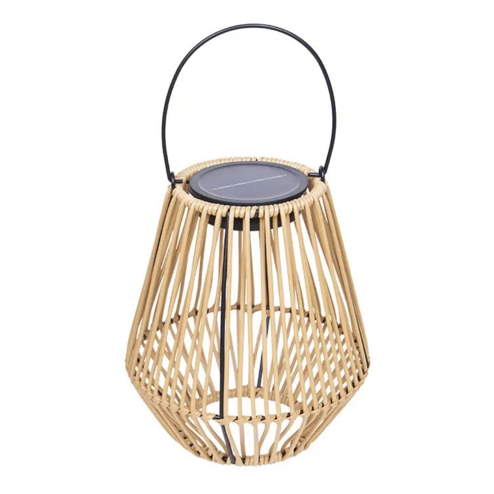 10Watt Rattan Güneş Enerjili Solar Dekoratif Bahçe Armatürü