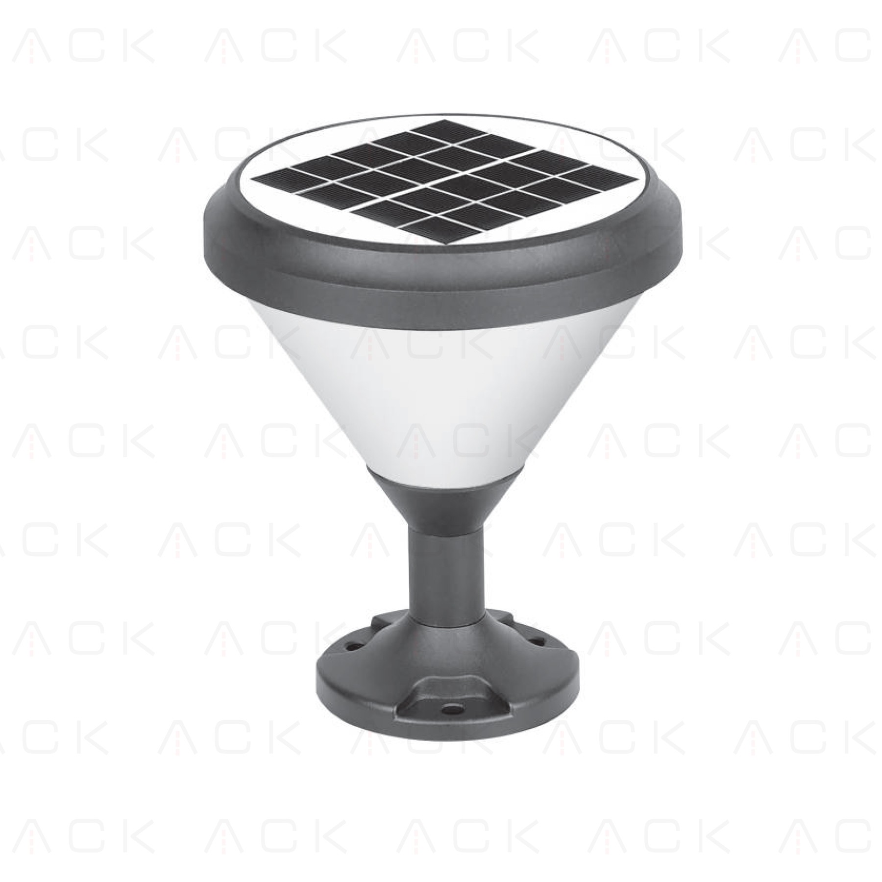 ACK Solar LED Bahçe Armatürü - AG60-07831