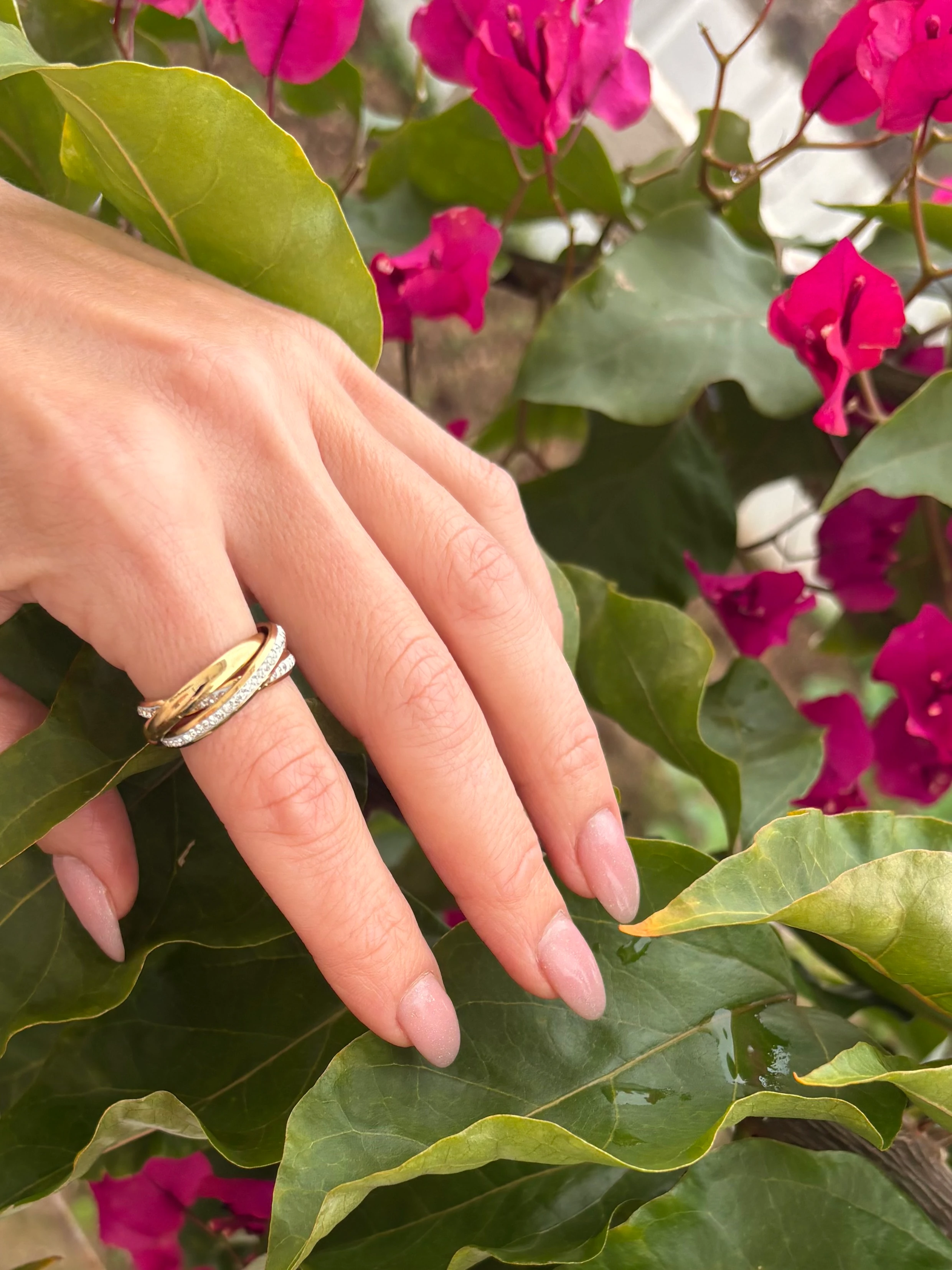 3lü İç İçe Geçmeli Model Yüzük