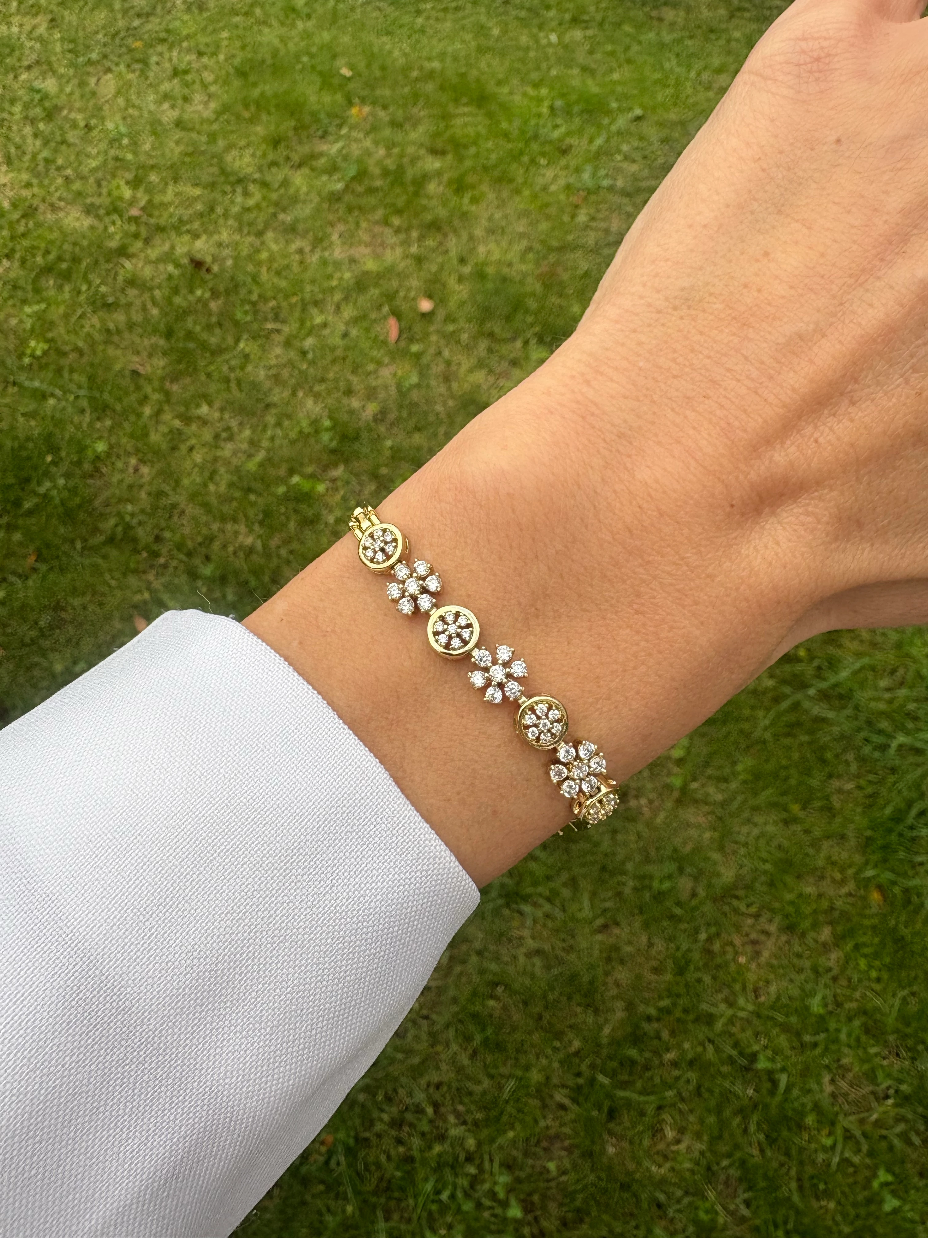 Kar Taneli Taşlı Bileklik