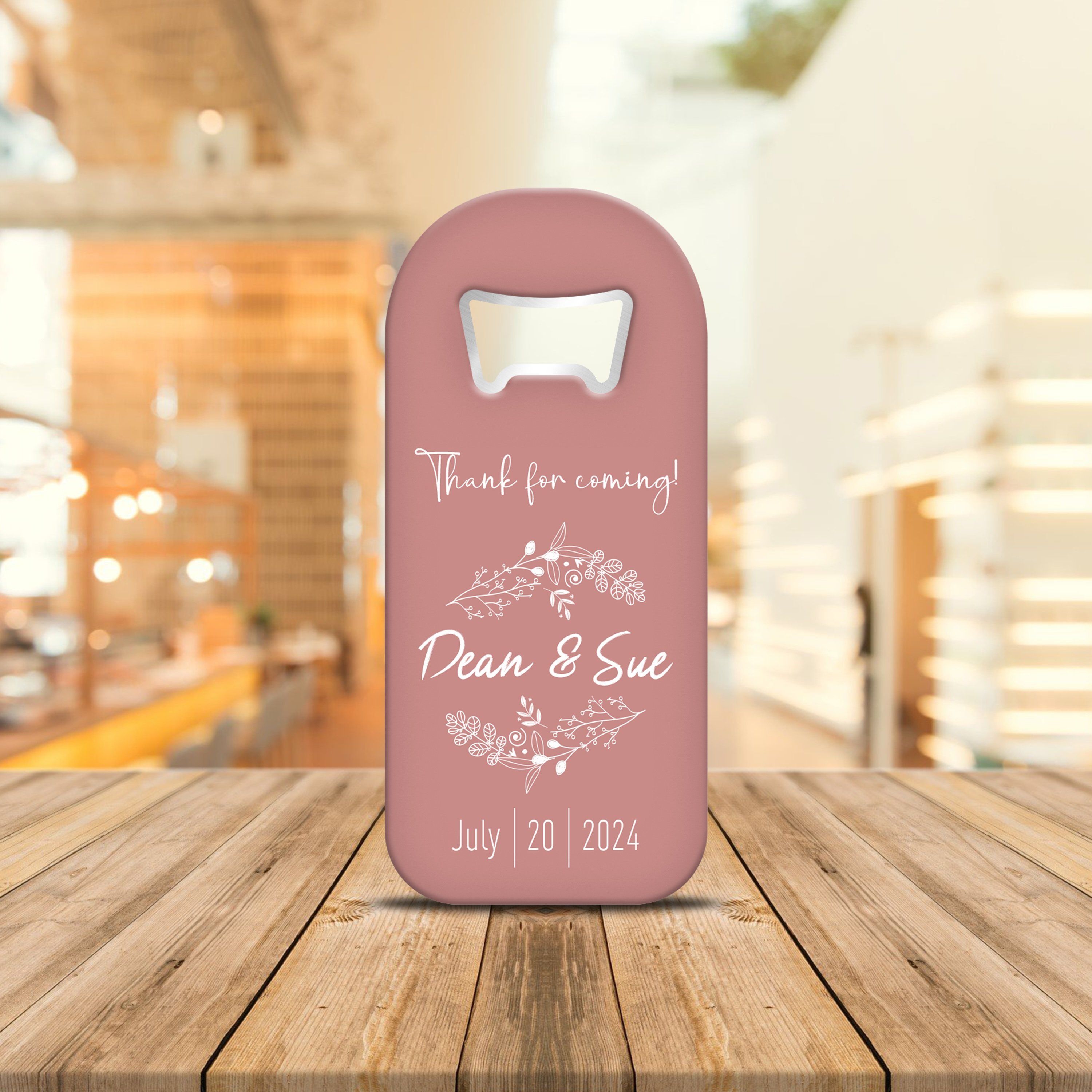 Bulk Wedding Favors, Personalized Gifts, Thank You Gifts, Save The Date, Custom Cap Opener. Make your day special with these unique tokens!