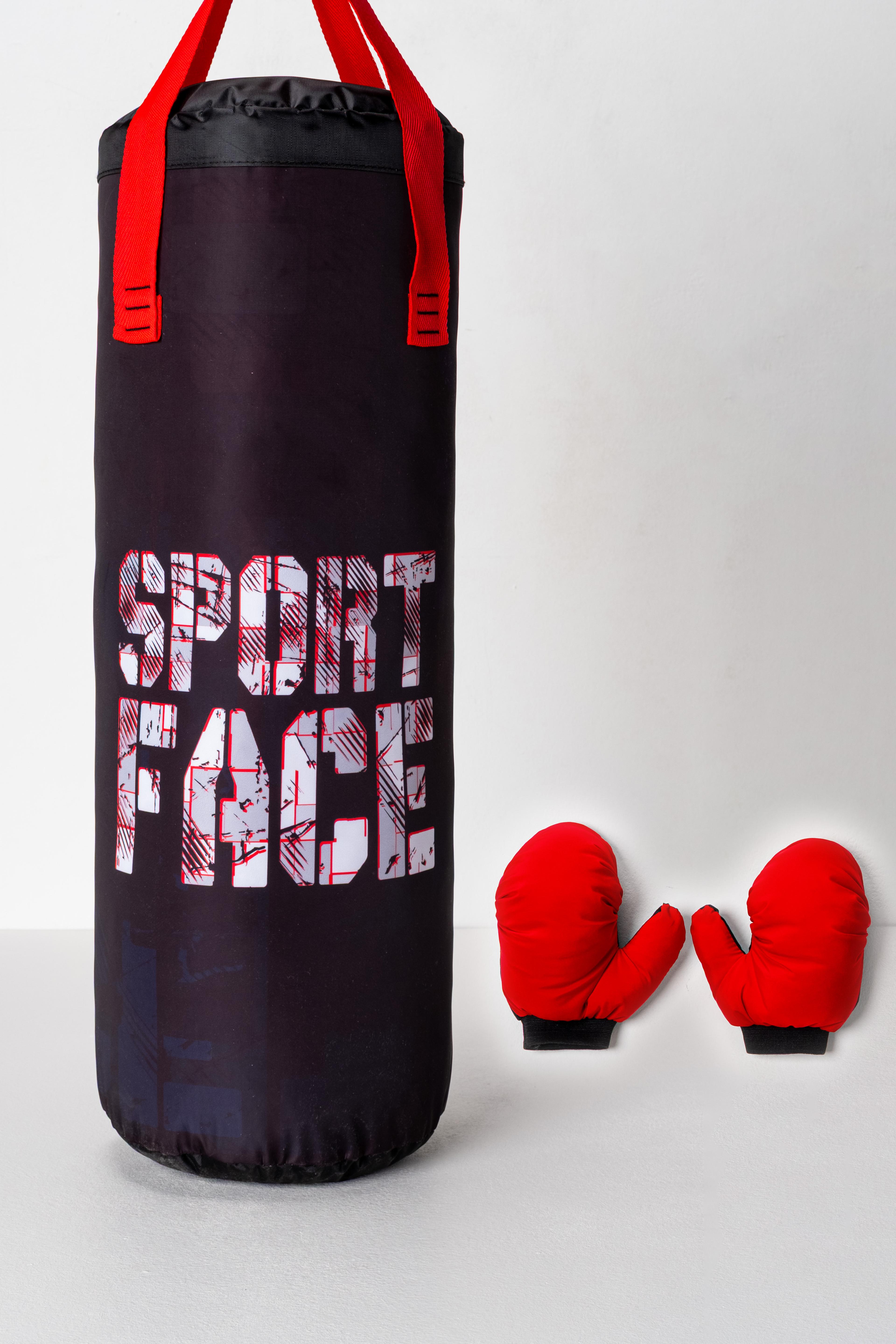Sportface SF-BSK16 Çocuk Boks Torbası Seti (60x20 cm) – Boks Eldiveni Hediyeli!