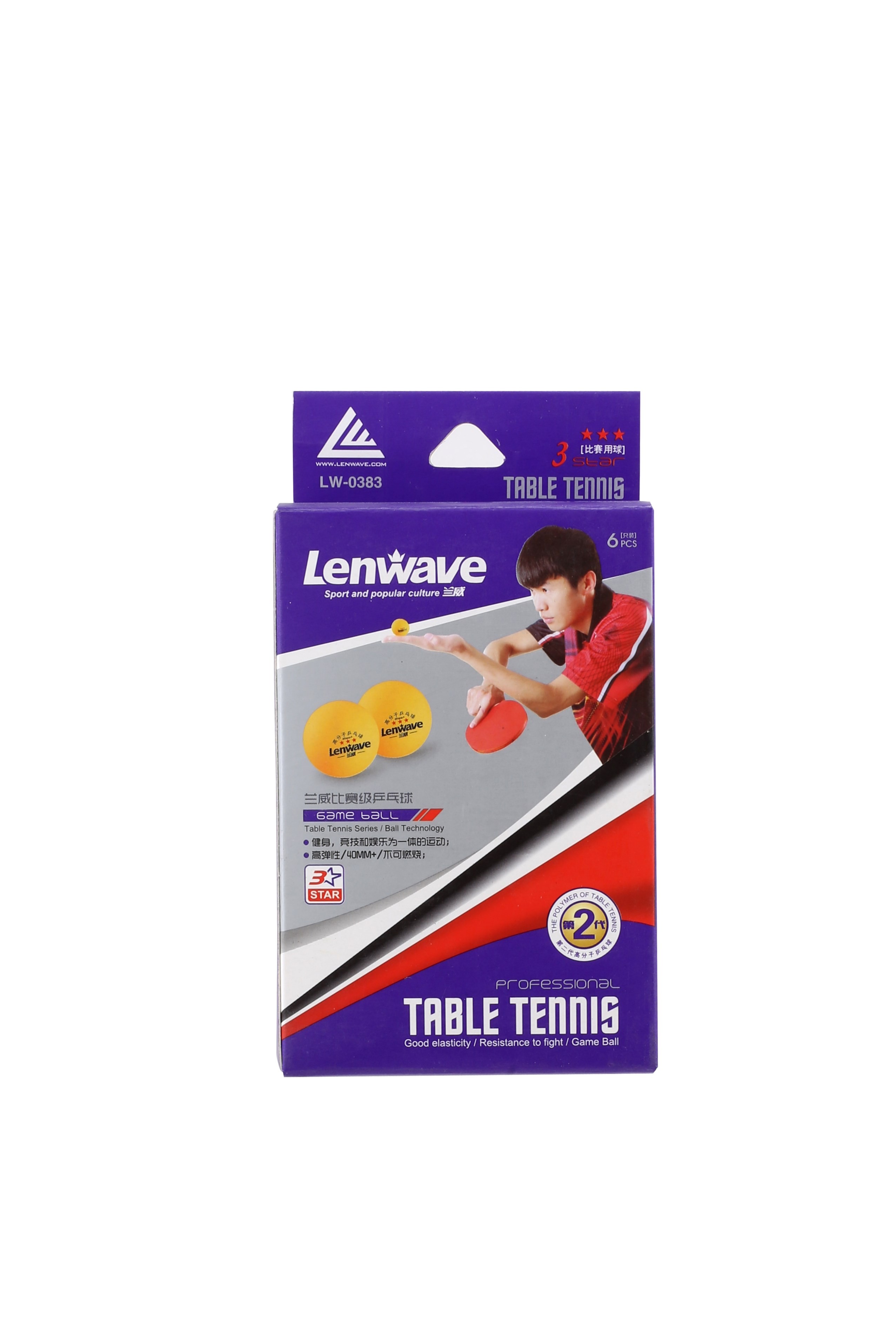 LENWAVE LW-0383 6'LI MASA TENİSİ TOPU