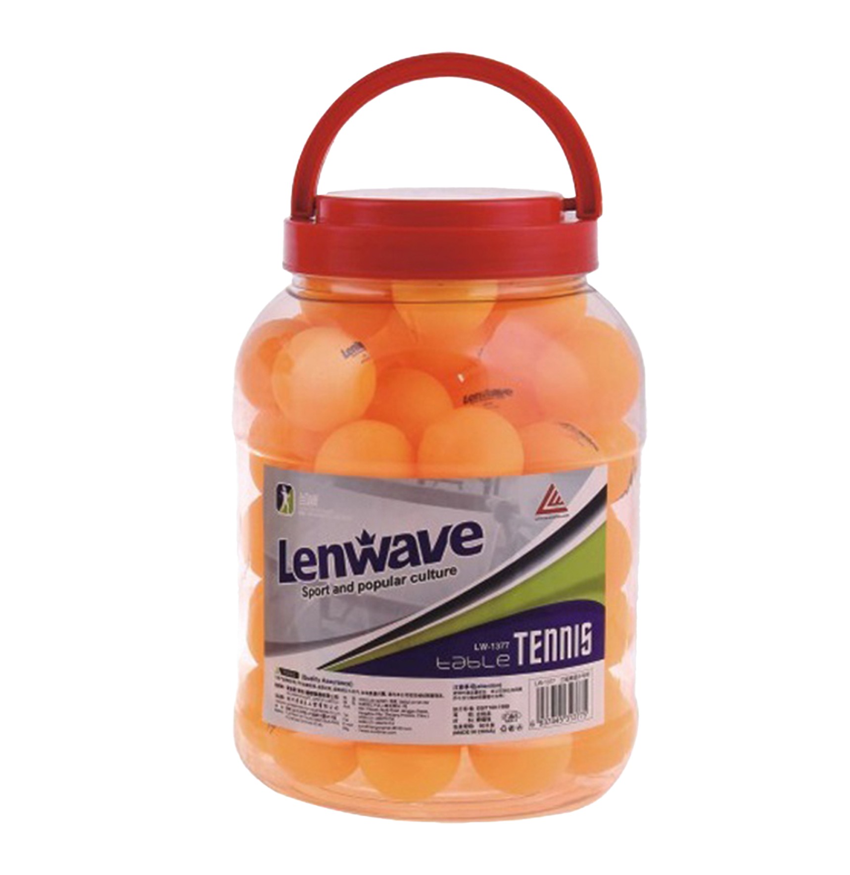 LENWAVE LW-0367 60'LI MASA TENİS TOPU - TURUNCU