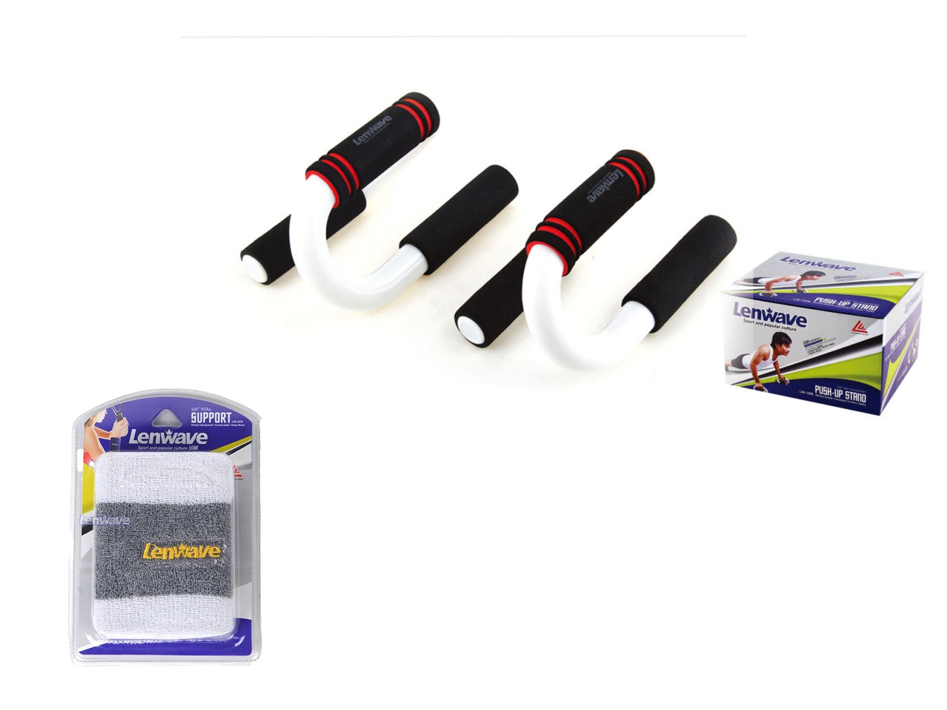 Lenwave LW-1126-1 Bilek Ter Bandı Hediyeli Push-Up Şınav Barı