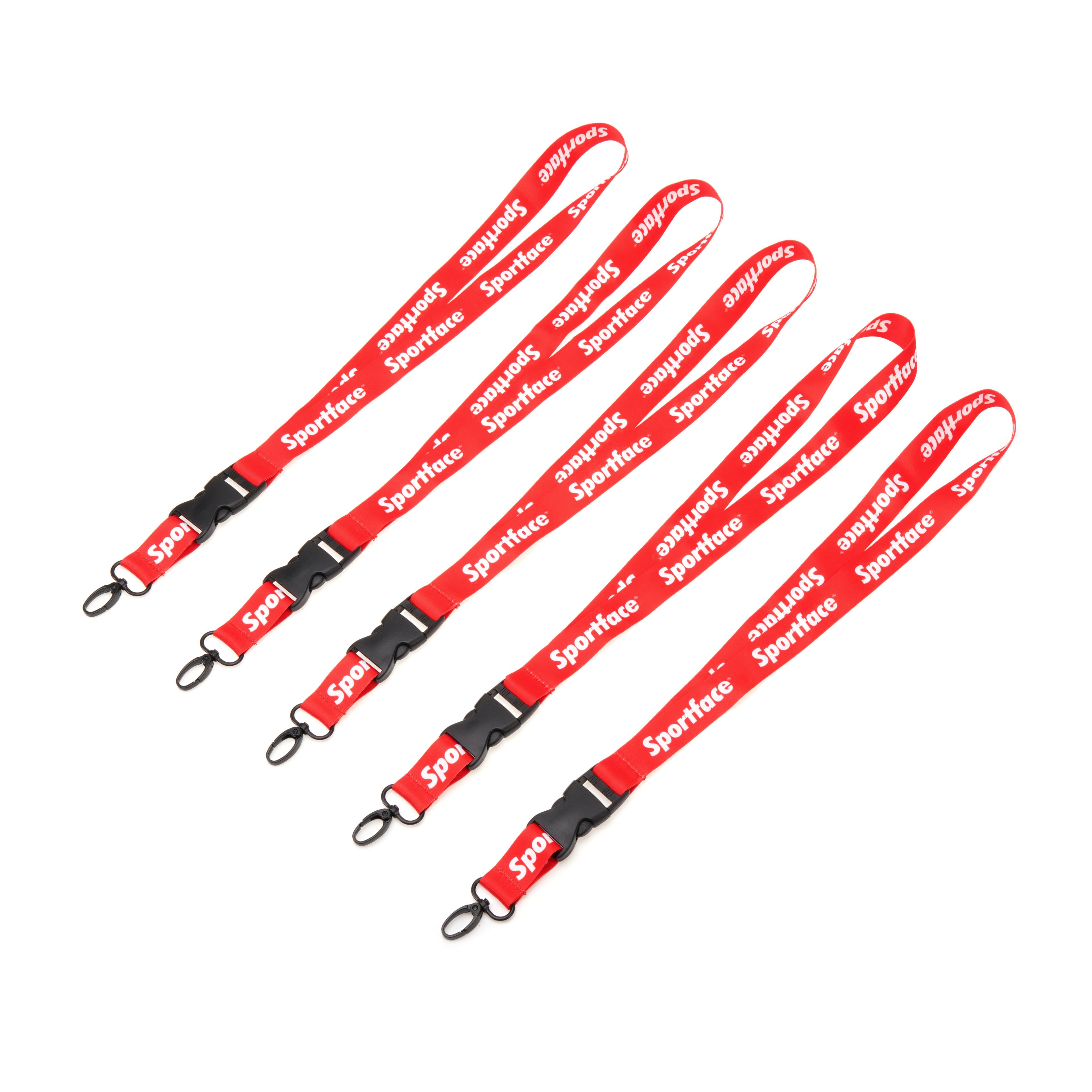 Sportface SF-İP001 Lanyards Düdük İpi - KIRMIZI