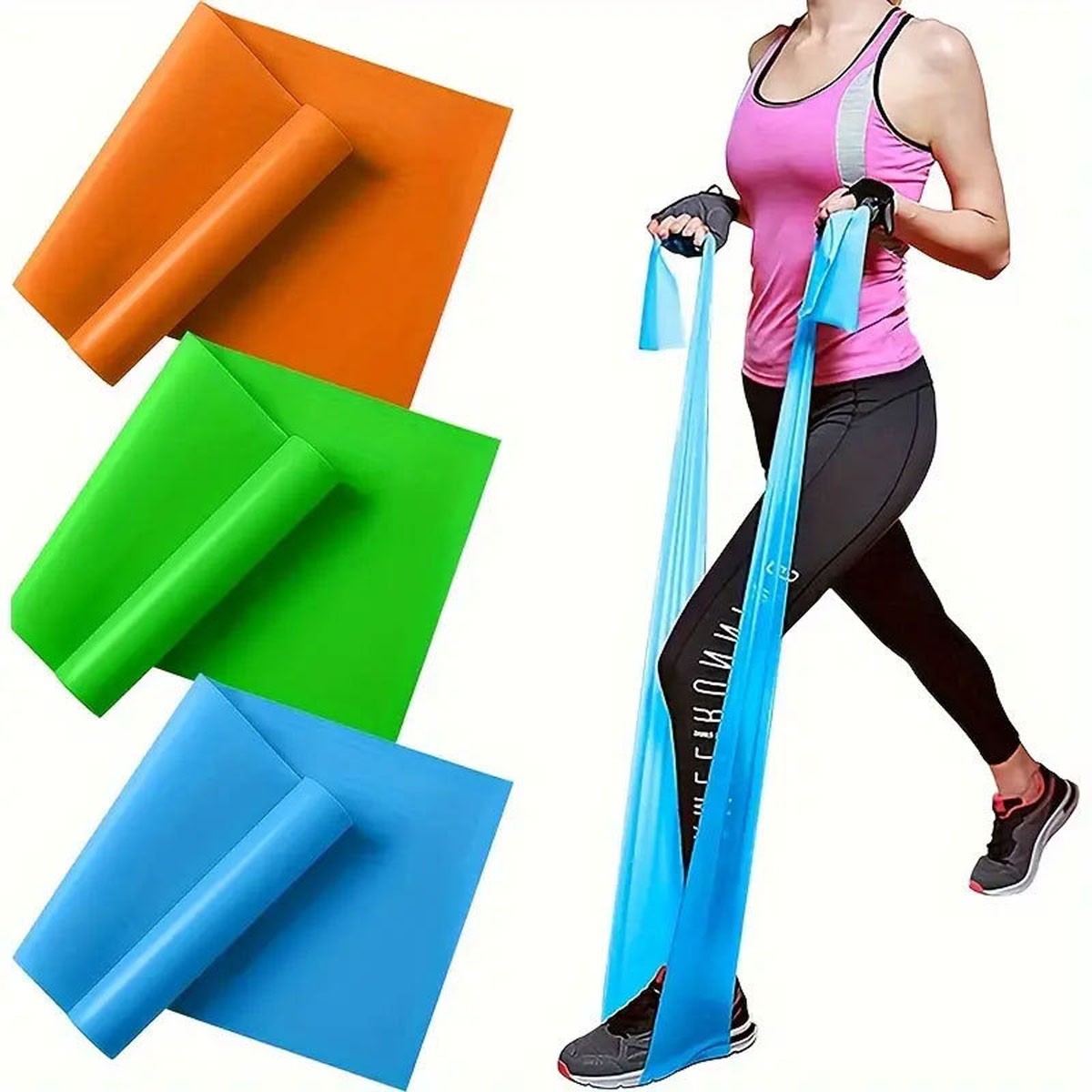 Sportface SF-DL03 Pilates ve Yoga Egzersiz Lastiği Sert Seviye