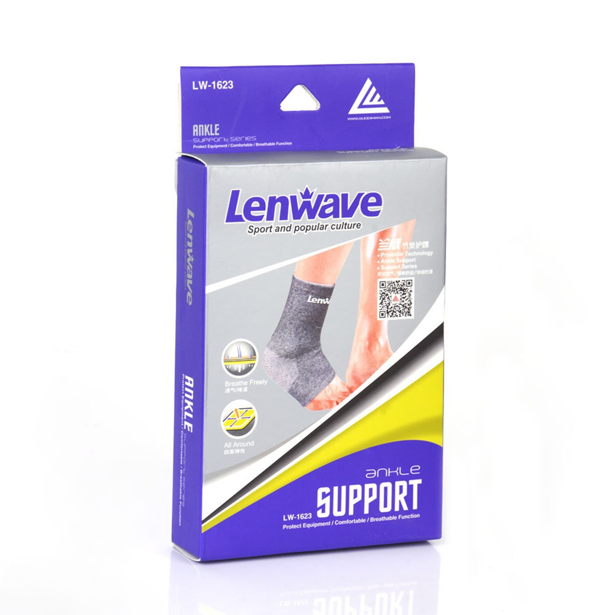 LENWAVE LW-0964 AYAK BİLEĞİ KORUYUCU KAPALI TOPUK ÇORAP