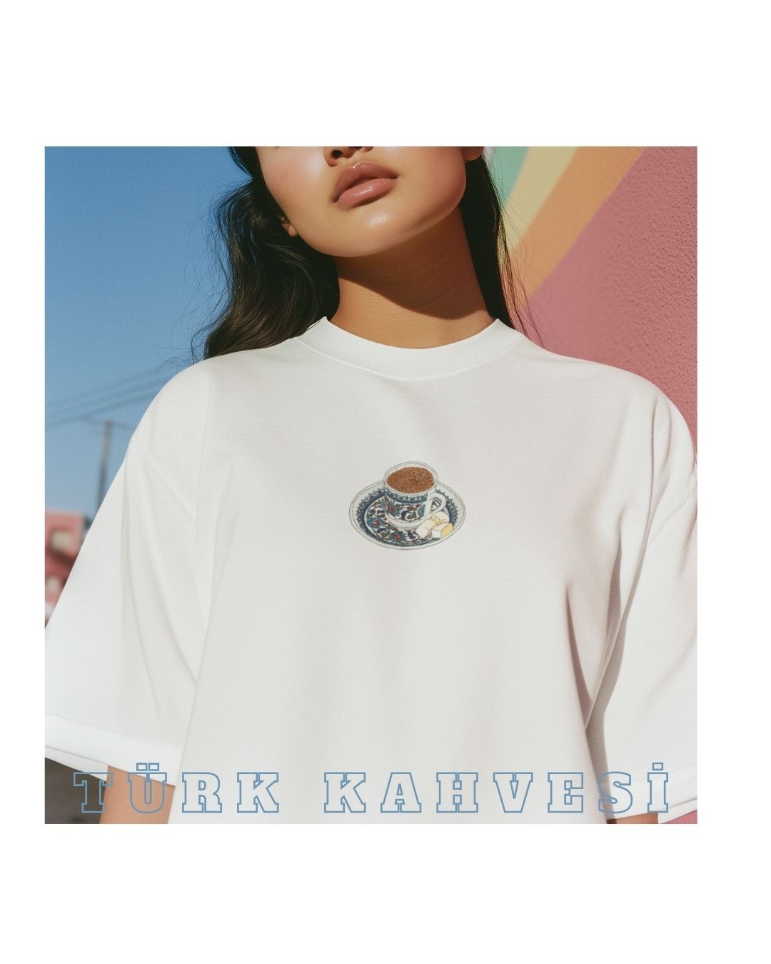 Turkish Coffee Tshirt - white