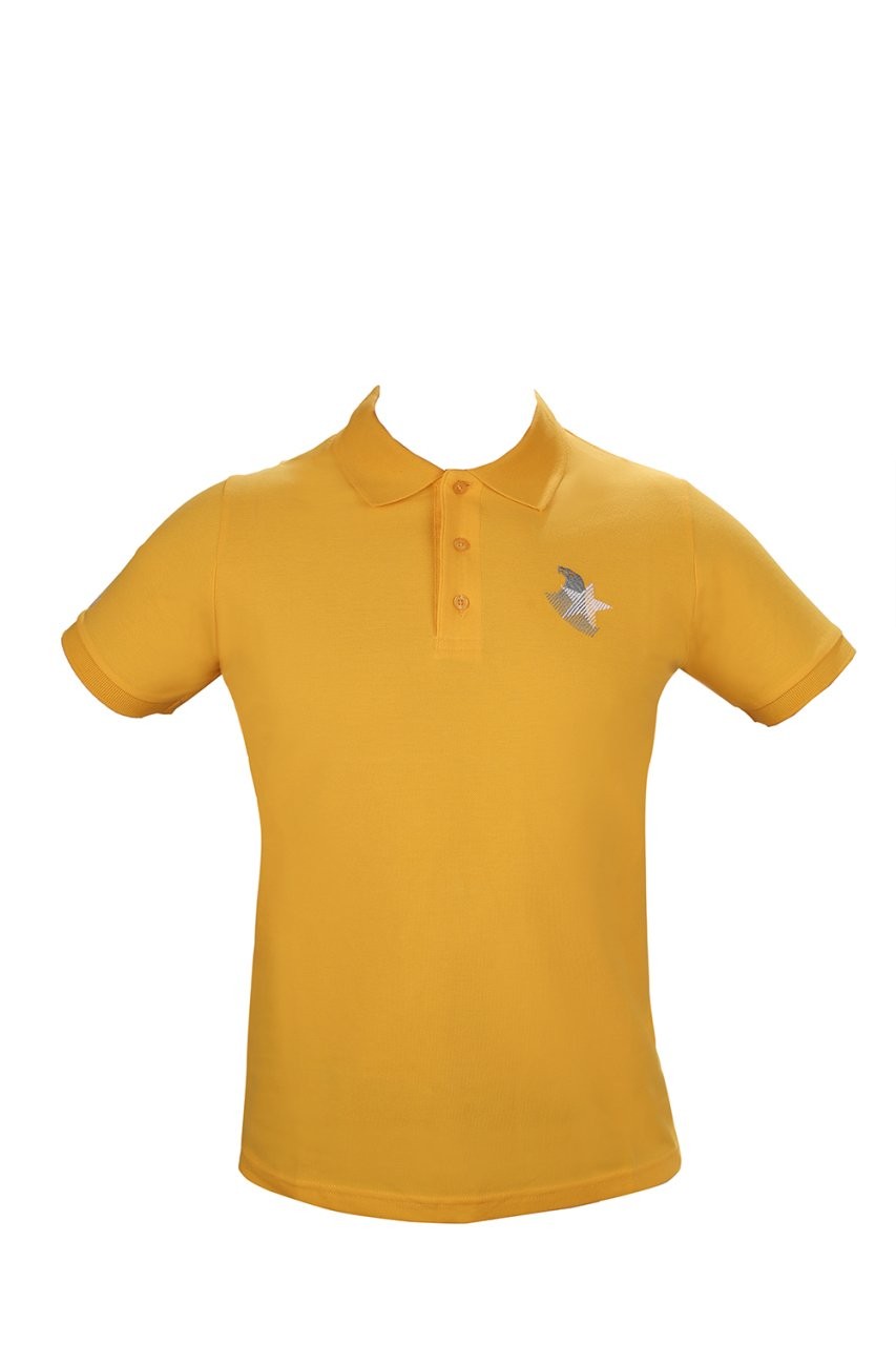 Polo Yaka Sarı Tişört