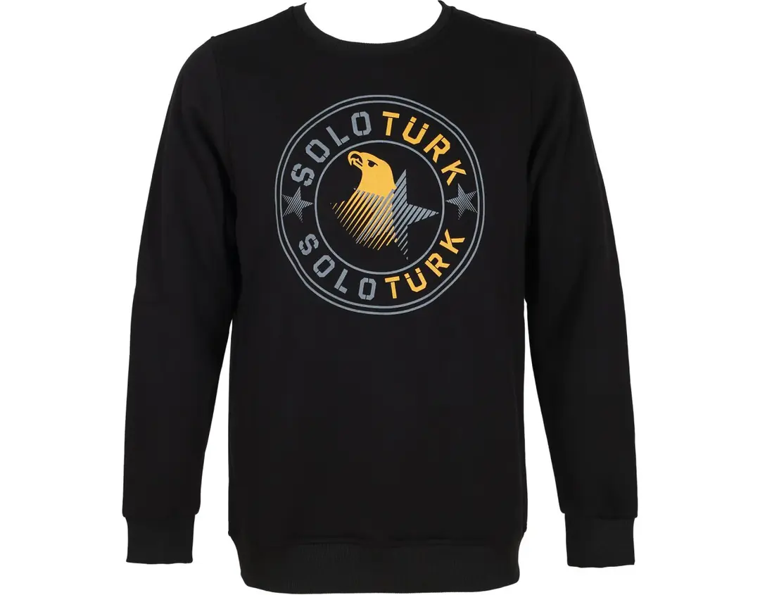Yuvarlak Logo Sweatshirt-YeniSOLOTÜRK₺ 91.00