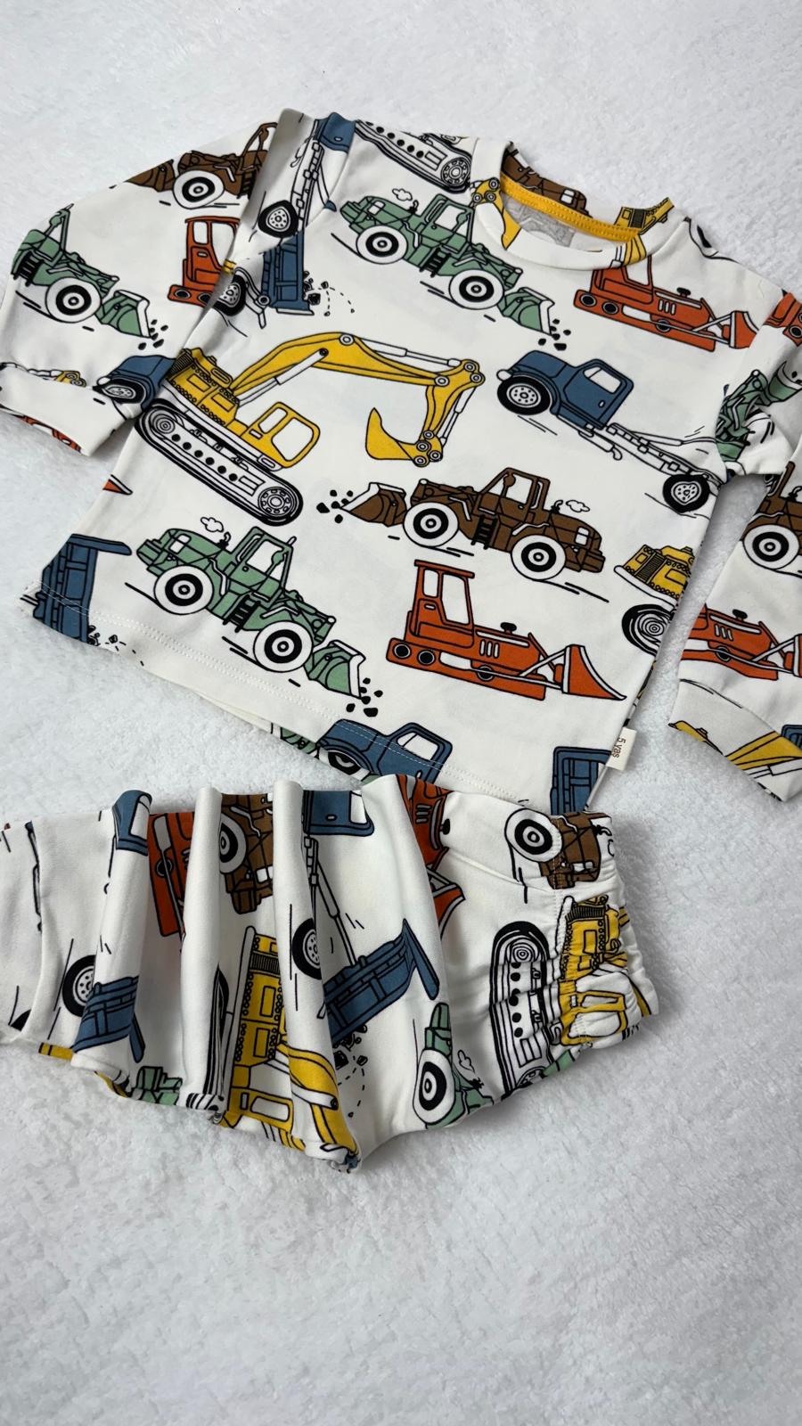 İŞ MAKİNALARI PİJAMA TAKIMI