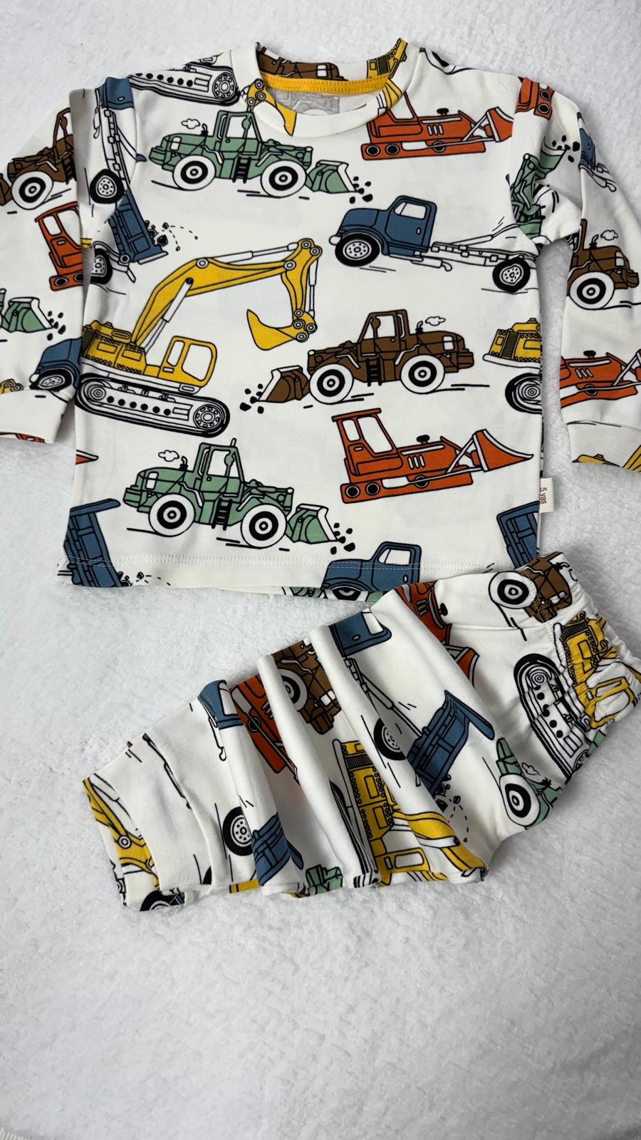 İŞ MAKİNALARI PİJAMA TAKIMI