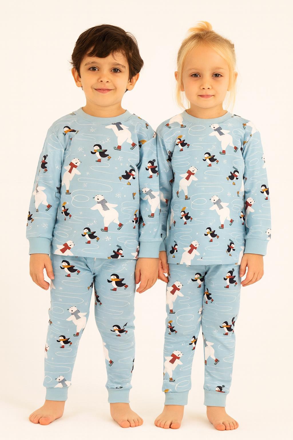 KIŞ TEMALI PİJAMA TAKIMI