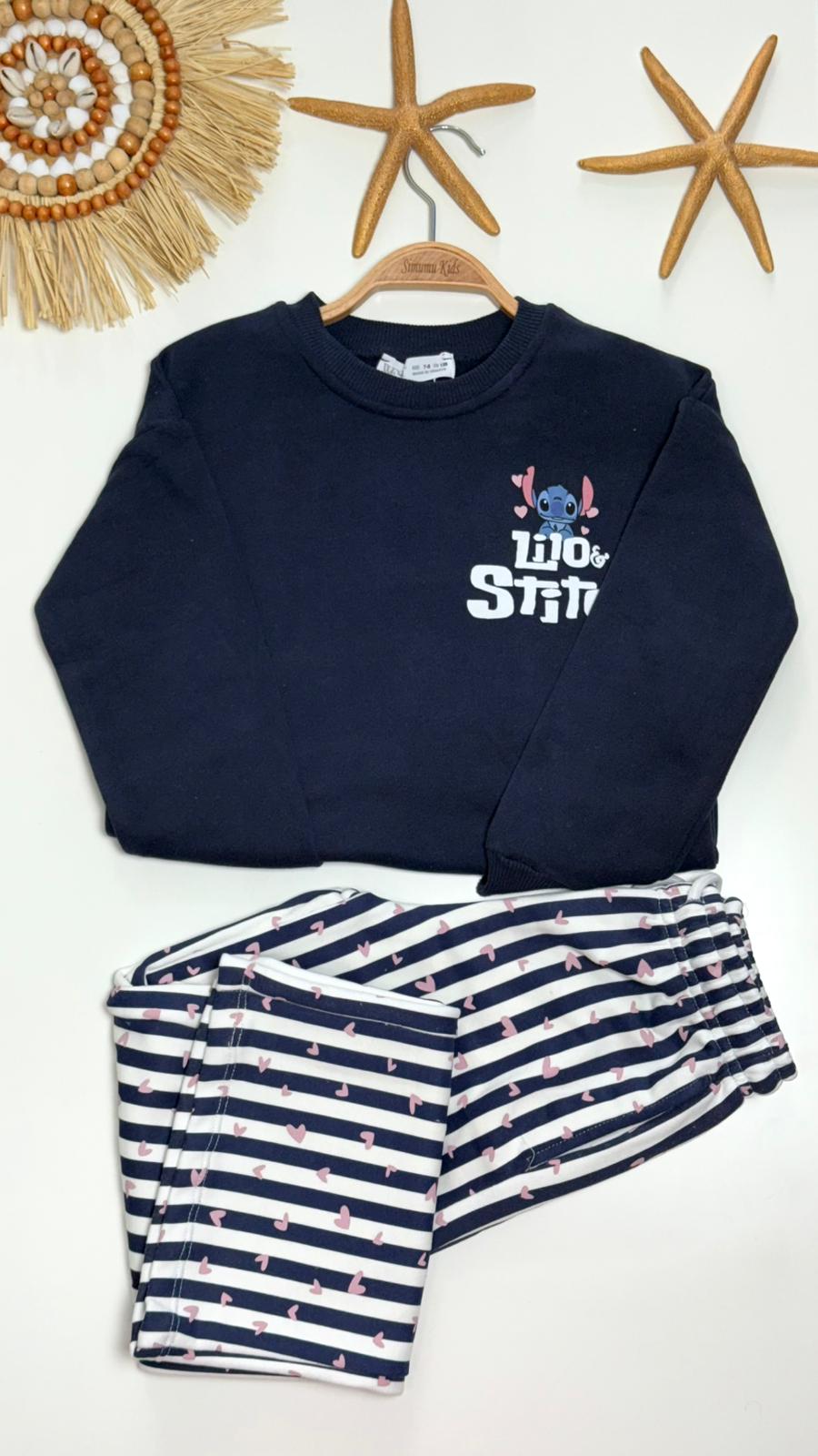 STİTCH LACİVERT TAKIM 