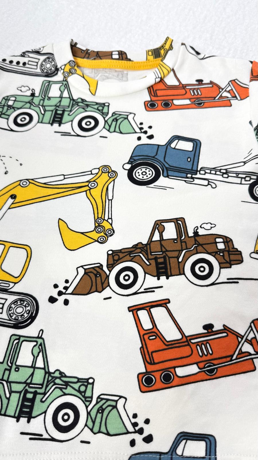 İŞ MAKİNALARI PİJAMA TAKIMI