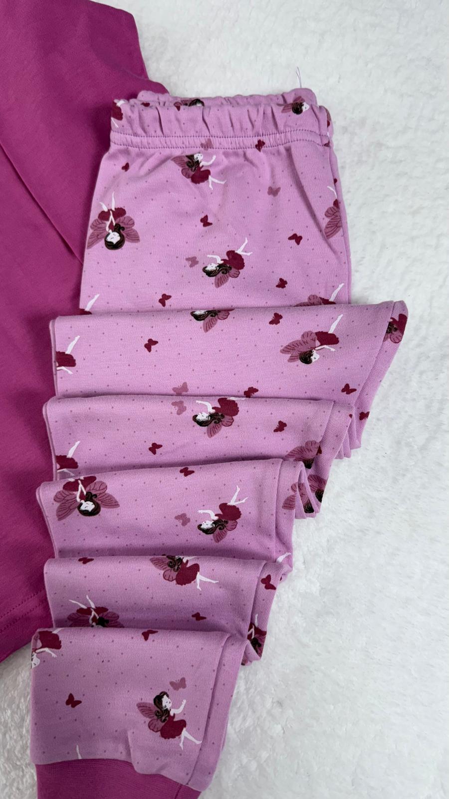 PEMBE MELEK PİJAMA TAKIMI