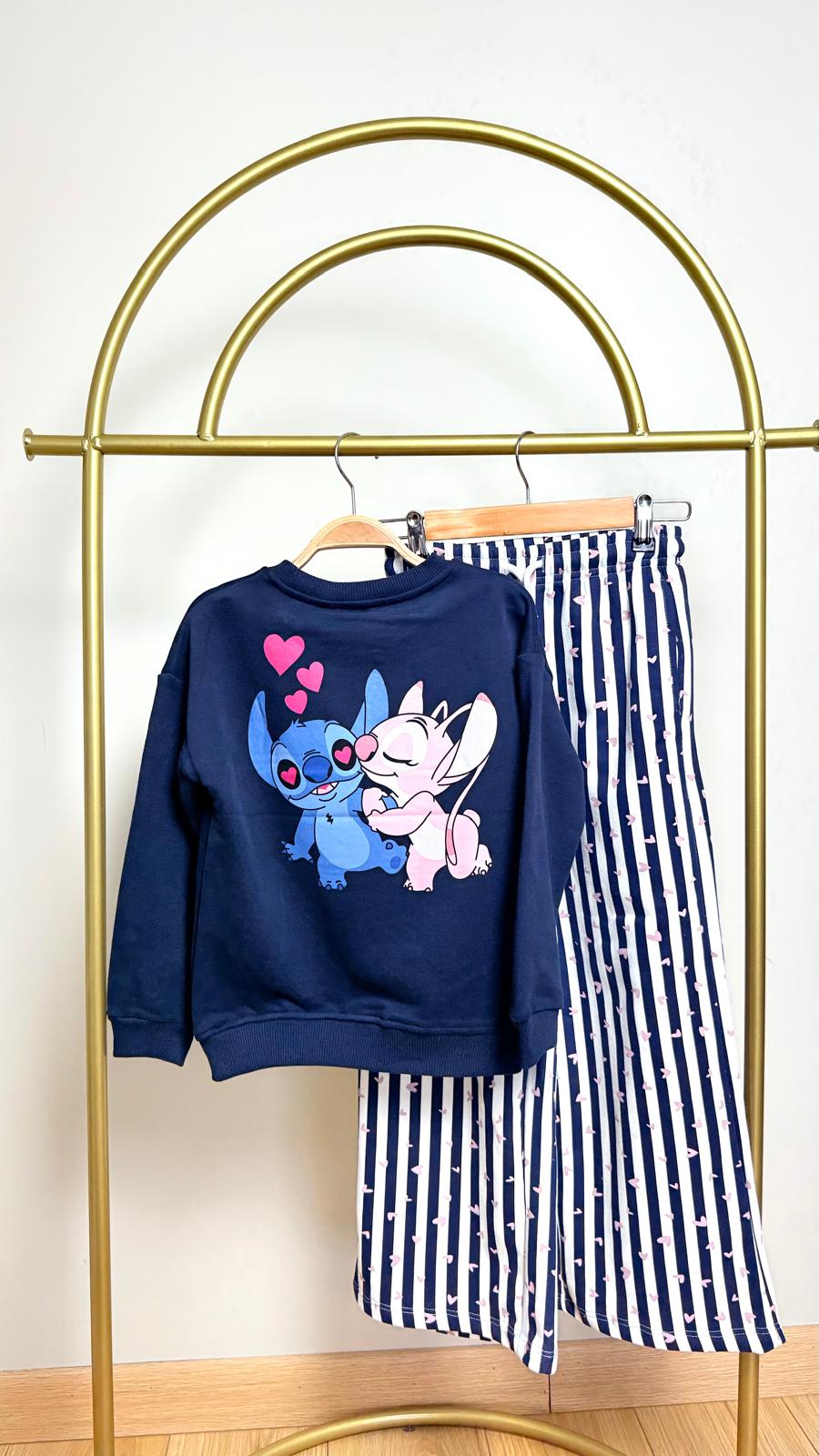 STİTCH LACİVERT TAKIM 