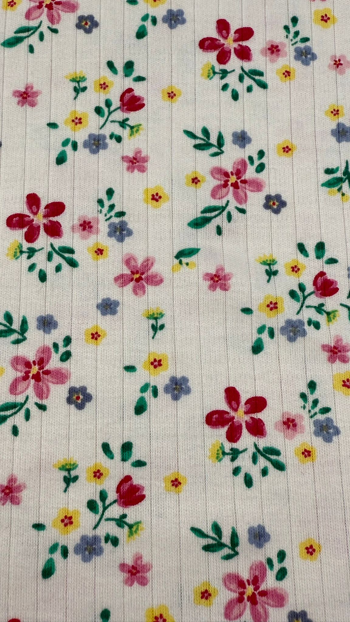 PEMBE ÇİÇEKLİ PİJAMA