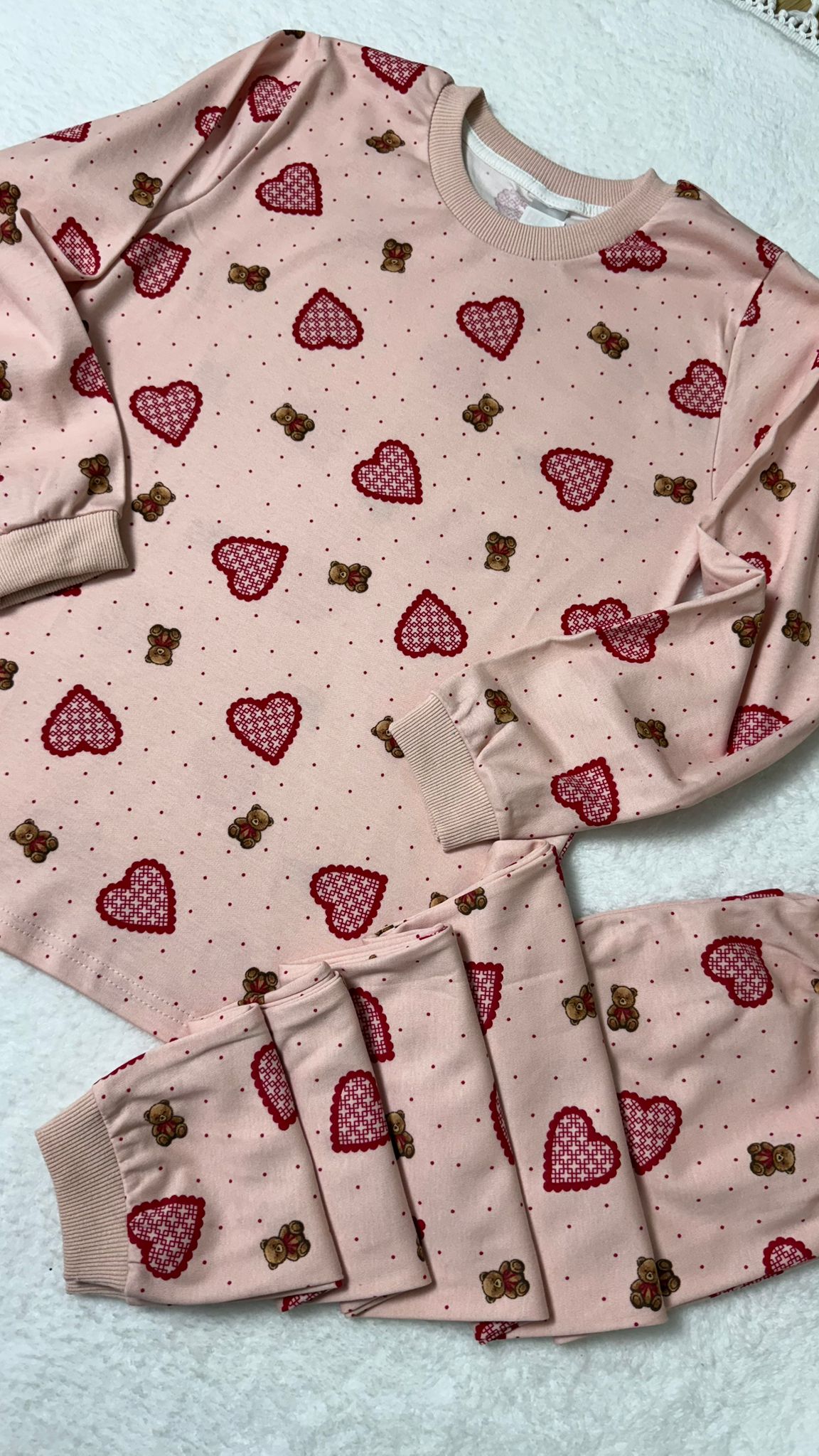 AYICIK KALPLİ PİJAMA TAKIMI