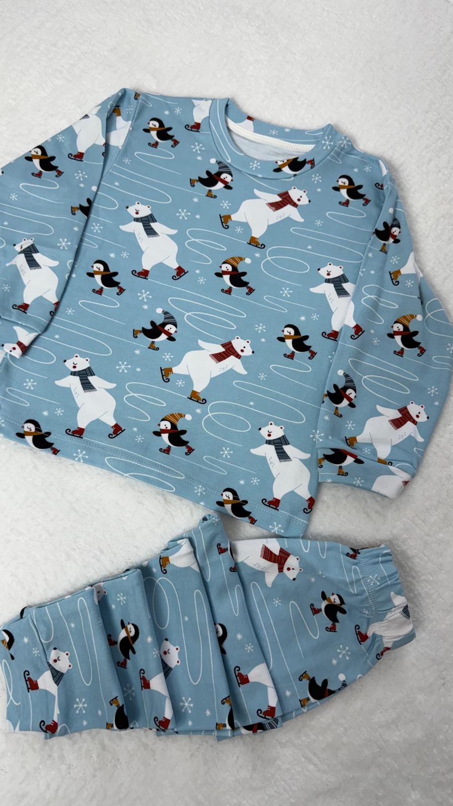 KIŞ TEMALI PİJAMA TAKIMI