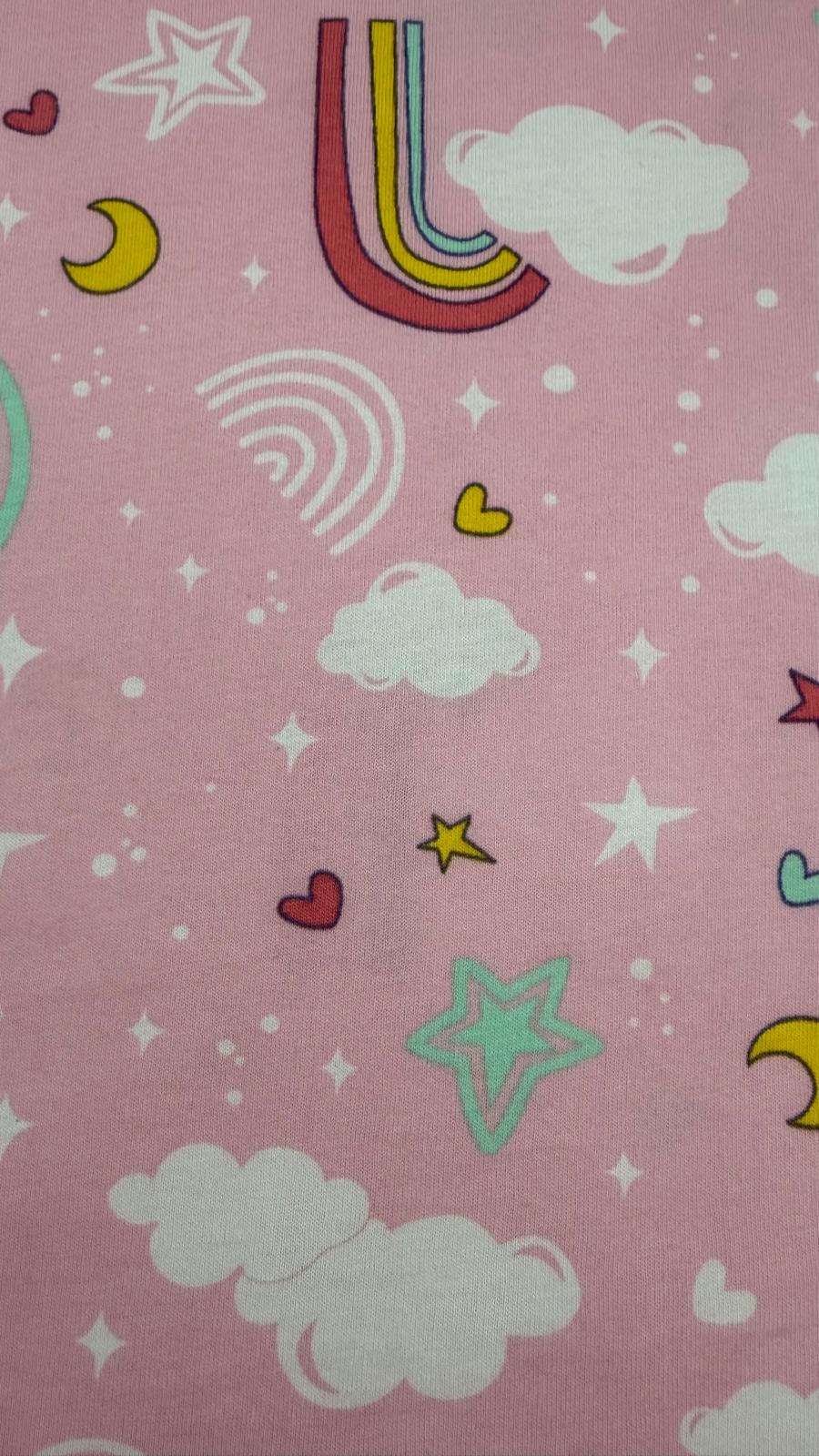 PEMBE GÖKKUŞAĞI PİJAMA TAKIMI