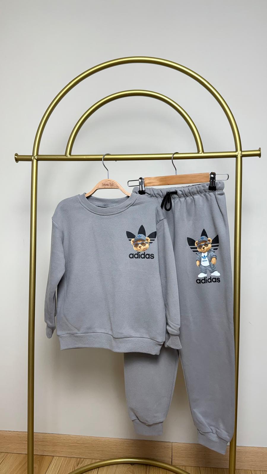 ADİDAS BEAR GRİ TAKIM