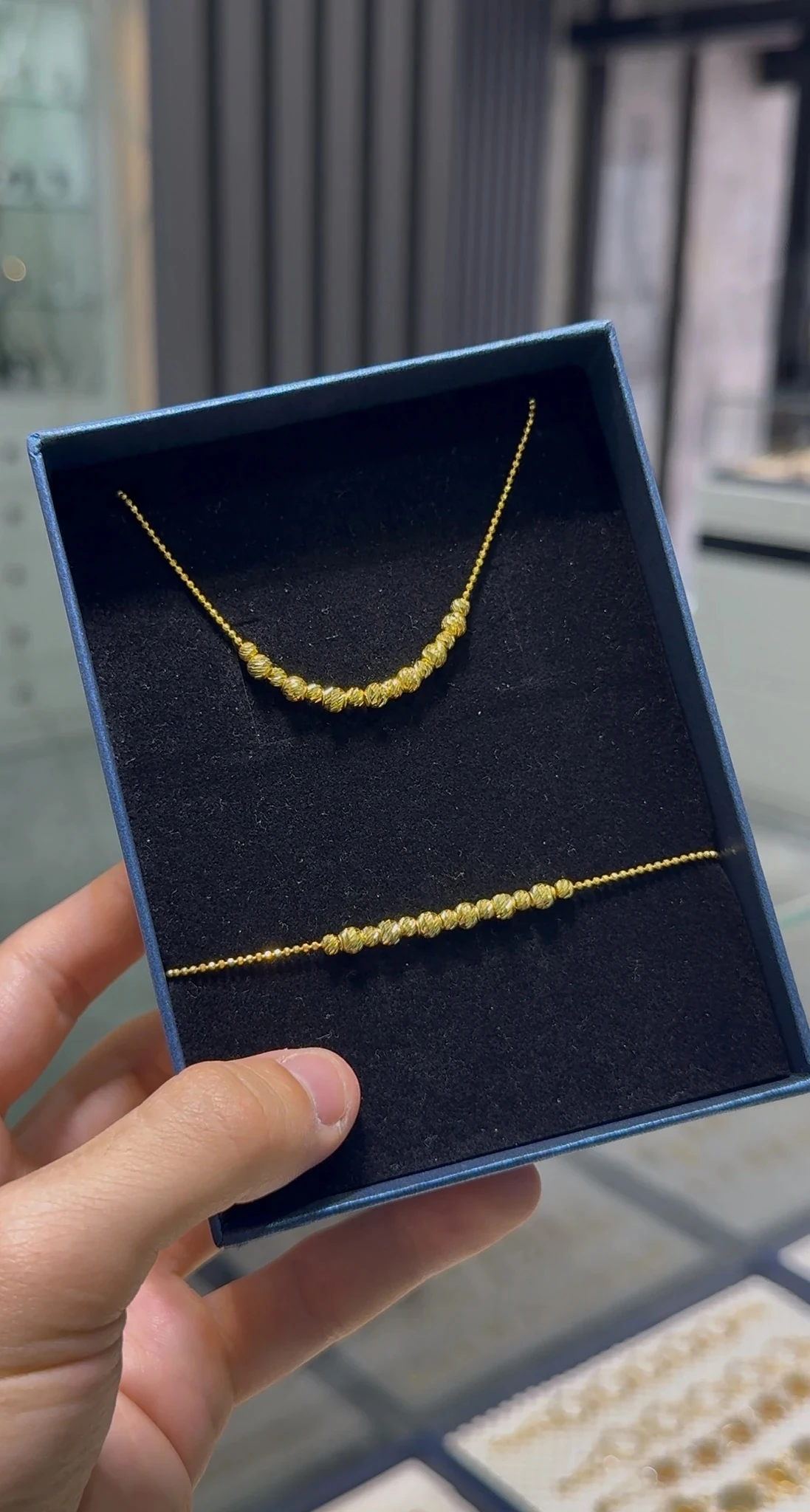 925 Ayar Gümüş Üzeri 22 Ayar Altın Kaplama Dorika Kolye Bileklik Set