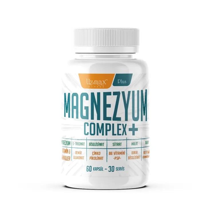 Buhara Uzmax Magnezyum Complex+ 60 Kapsül