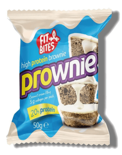 FitBites Prownie High Protein Brownie 50 Gr Coconut Cream