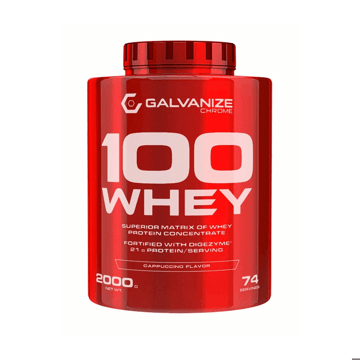 Galvanize Nutrition 100 Whey Protein 2000 Gr Cappuccino