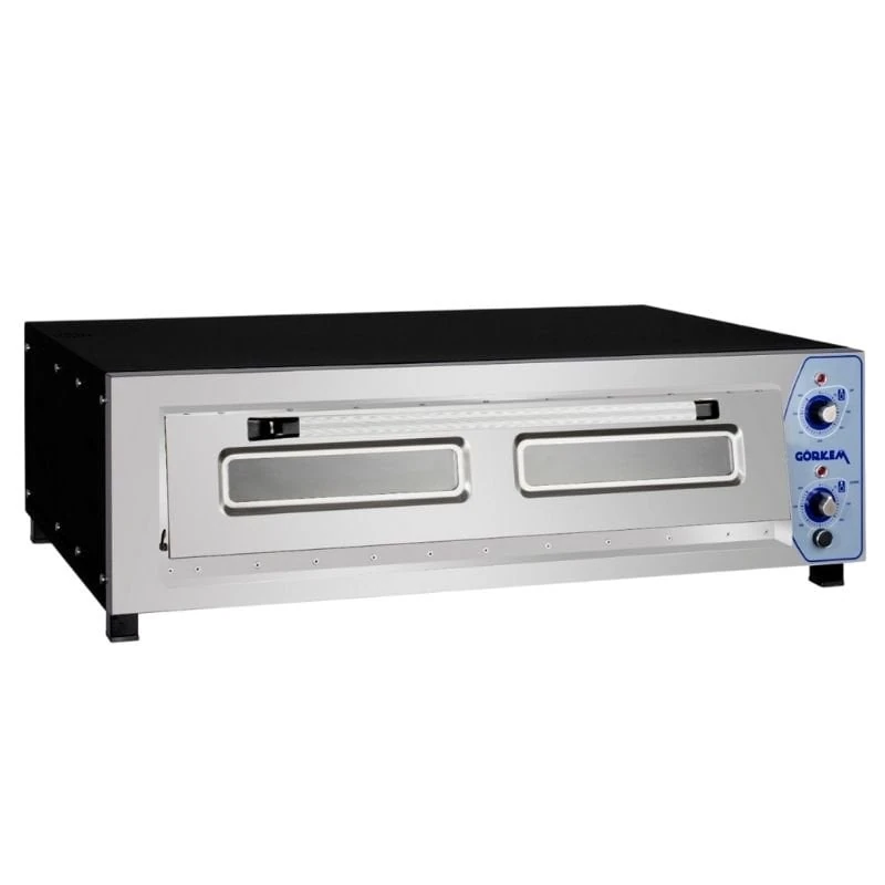 Görkem Pizza Fırını Tek Katlı (6x30 Cm Pizza Kapasiteli Elektrikli)