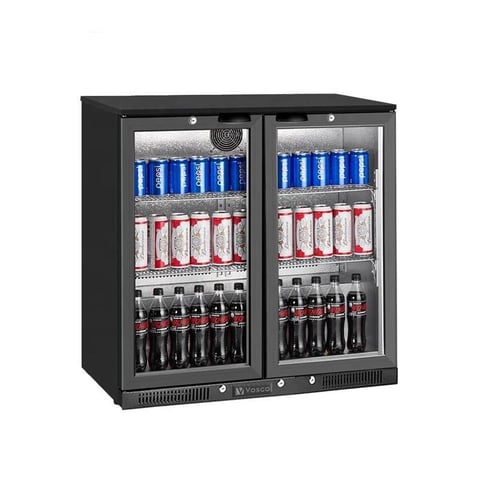 Vosco Bar Arkası Şişe Soğutucu İki Kapılı VBBC-250S