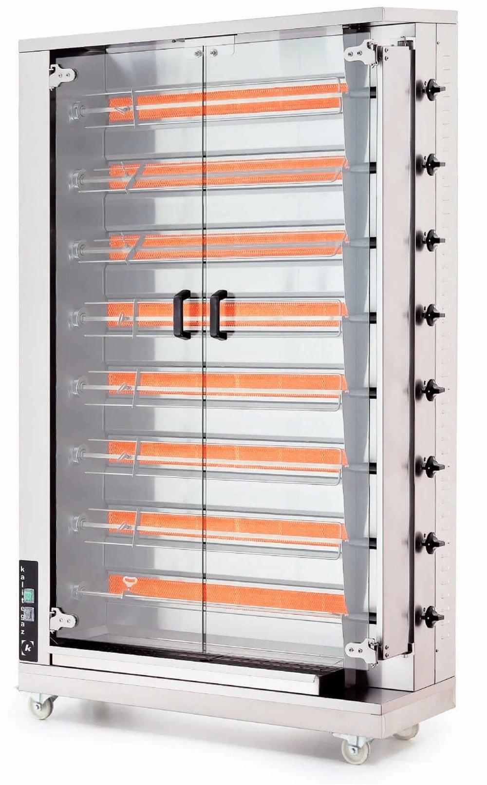 Kalitegaz Gazlı Piliç Çevirme Makinesi 32-40 Piliç Kapasiteli CRG 8