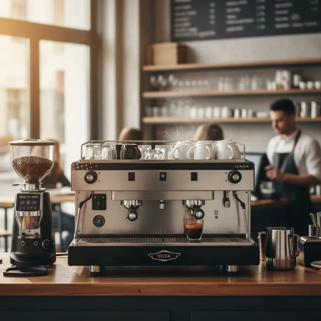 Wega Yarı Otomatik Espresso Kahve Makinesi 2 Gruplu LUNNA EPU2