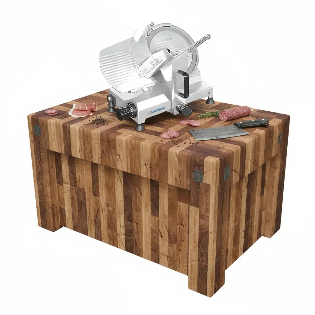 Mateka Gıda Dilimleme Makinesi, 220 mm