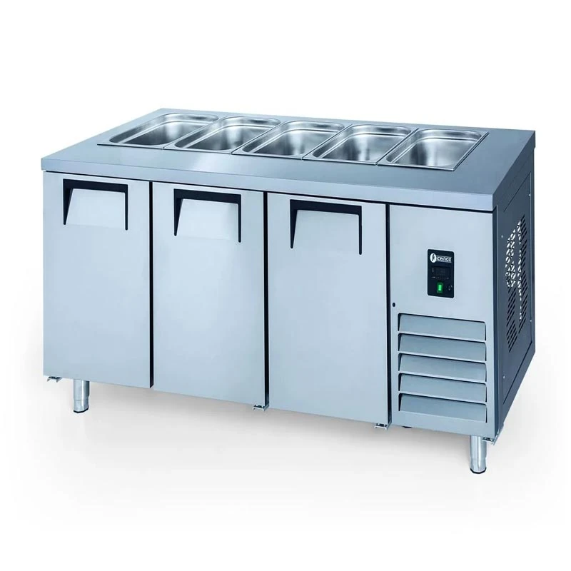 Iceinox Servis Tip 3 Kapılı Buzdolabı