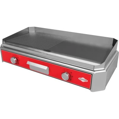 Empero Mini Setüstü Elektrikli Izgara Düz Pleyt Düz + Nervürlü