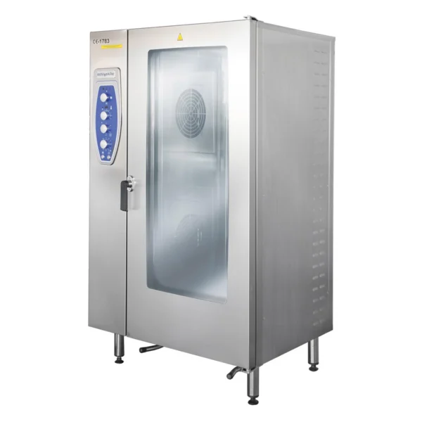 Öztiryakiler Konveksiyonlu Fırın (20 Adet GN 2/1 Tepsi Kapasiteli, Araba Kitli, Gazlı)