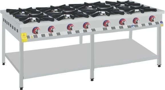 Emeksan 8'Li Taban Raflı Ocak Gazlı (200*100*85) cm