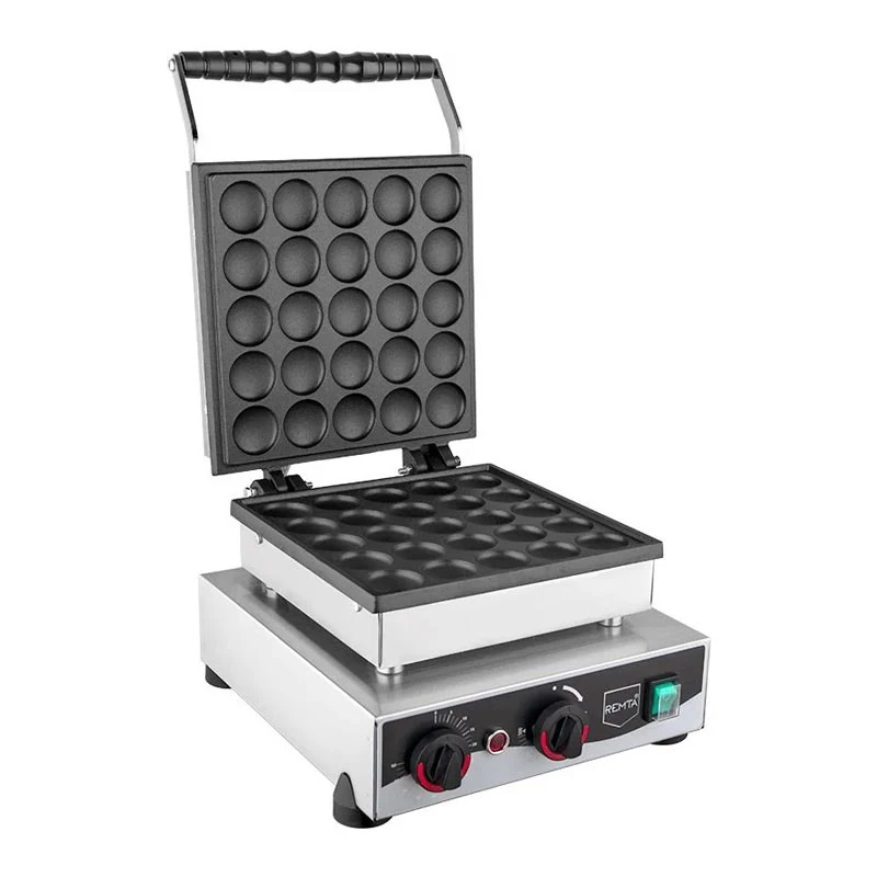 Remta Kapaklı Bubble Waffle Makinesi, 25'li, Elektrikli