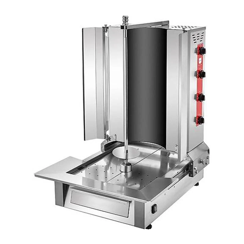 Remta Oval Camlı Alttan Motorlu 4 Radyanlı Döner Ocağı, Elektrikli