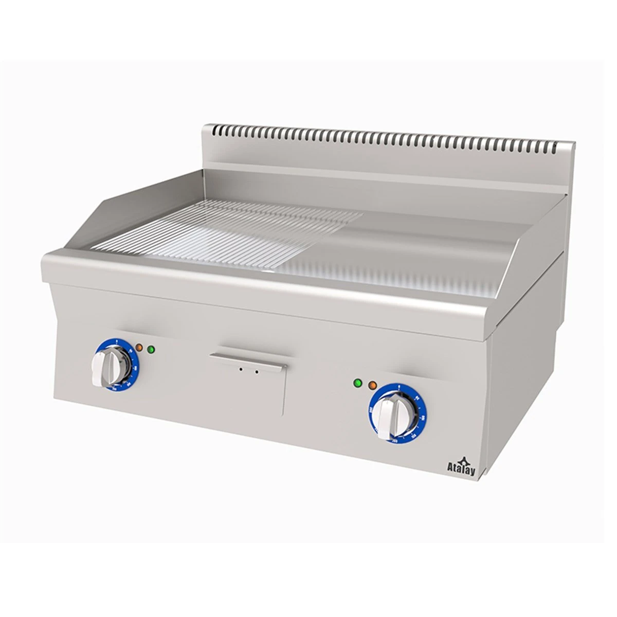 Ataalay Krom Yüzey Elektrikli Nervürlü Ve Düz Izgara, 800x600