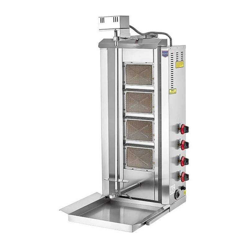 Remta Üstten Motorlu Döner Ocağı, 4 Radyanlı, Doğalgazlı