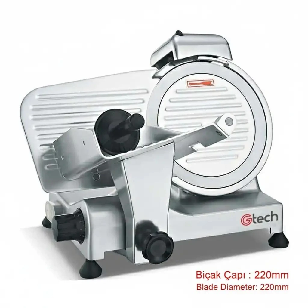 Gtech Gıda Dilimleme Makinesi, 220 mm