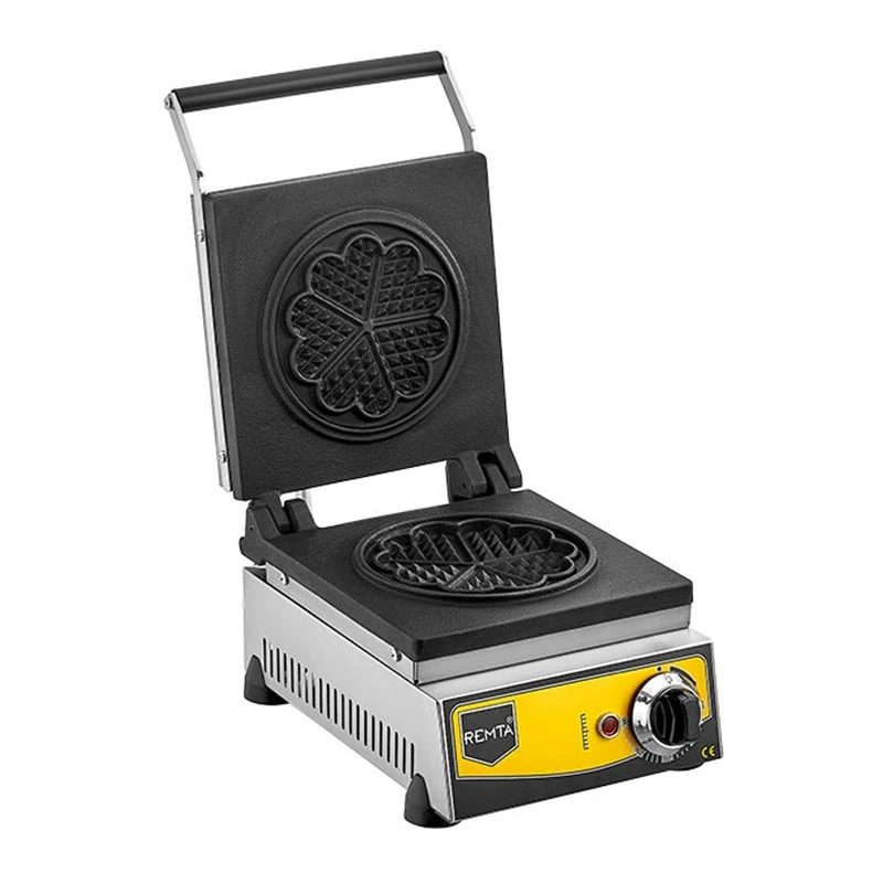 Remta Tekli Çiçek Model Waffle Makinesi, Elektrikli